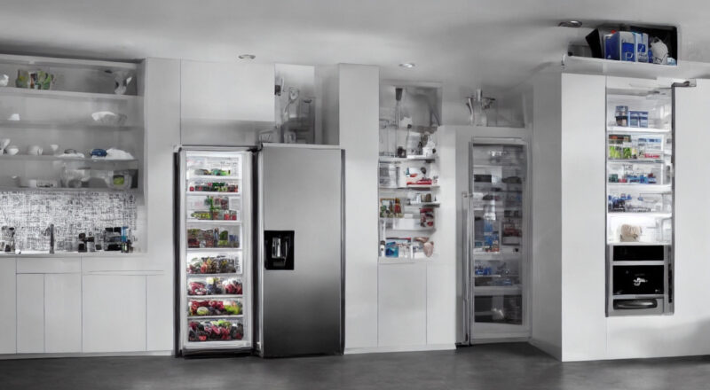 Spar plads og skab salg med et kompakt displaykøleskab